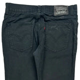 510 Levis Skinny Jeans - 34W 30L Black Cotton