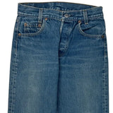 501 Levis Jeans - 26W 29L Blue Denim