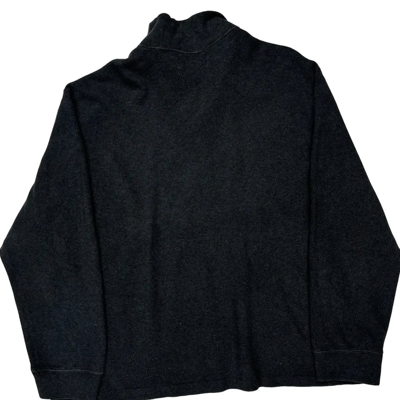 Polo By Ralph Lauren 1/4 Zip - 2XL Grey Cotton
