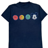 Mickey Mouse Disney T-Shirt - Medium Blue Cotton
