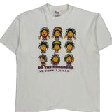 Single Stitch St. Thomas, U.S.V.I. Hanes Graphic T-Shirt - XL White Cotton