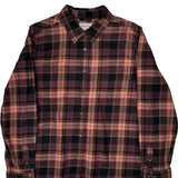Carhartt Checked Flannel Shirt - XL Multicoloured Cotton