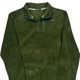 Patagonia Fleece 1/4 Zip - Medium Green Polyester