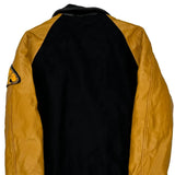 Lc Western Cycle Varsity Jacket - Medium Black Leather