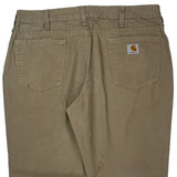 Carhartt Trousers - 36W 31L Khaki Cotton
