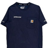 Hydra-Stop Carhartt T-Shirt - Small Navy Cotton