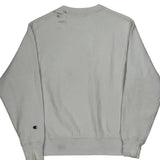 Reverse Weave Champion Chatham Cross Country Sweatshirt - Medium White Cotton