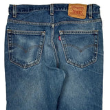 517 Levis Jeans - 32W UK 12 Blue Cotton