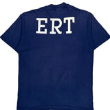 Ert Hanes Graphic T-Shirt - XL Blue Cotton