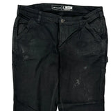 Carhartt Cargo Trousers - 34W 30L Black Cotton