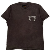 Single Stitch Wrangler Est 1947 Wrangler Graphic T-Shirt - Small Gray Cotton