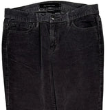 Calvin Klein Jeans Cord Trousers - 30″ Waist Black Cotton