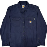 Fr Carhartt Shirt - XL Navy Cotton