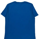 Lacoste T-Shirt - XL Blue Cotton