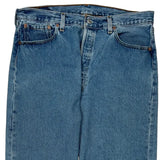 501 Levis Jeans - 34W 30L Blue Denim