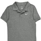 Nike Polo Shirt - XS Grey Cotton