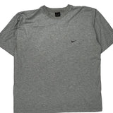 Nike T-Shirt - XL Grey Cotton