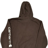 Carhartt Hoodie - XL Brown Cotton