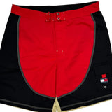 Tommy Trunks Tommy Hilfiger Spellout Swim Shorts - XL Beige Polyester