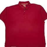 Woolrich Polo Shirt - Large Red Cotton