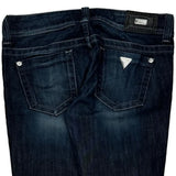 Guess Skinny Jeans - 31W UK 10 Dark Wash Cotton Blend