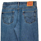 Levis 550 Jeans - 36W 30L Blue Cotton