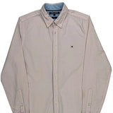 Tommy Hilfiger Slim Fit Shirt - Medium Pink Cotton