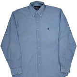 Blake Ralph Lauren Shirt - Small Blue Cotton