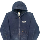 Western Building Products Carhartt Graphic Jacket - XL Blue Cotton