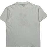 Mickey Mouse Disney Cartoon T-Shirt - Large White Cotton