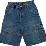 Otb Baggy Denim Shorts - 29W 10L Blue Cotton