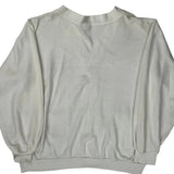 Mickey Mouse Disney Cartoon Sweatshirt - XL White Cotton Blend
