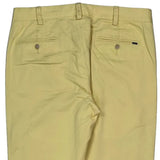 Polo By Ralph Lauren Chinos - 34W 30L Yellow Cotton