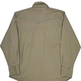 Wrangler Shirt - XL Khaki Cotton