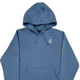 Carhartt Hoodie - 2XL Blue Cotton