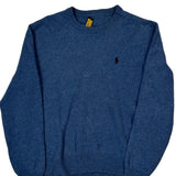 Polo By Ralph Lauren Sweater - Large Blue Wool