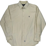 Ralph Lauren Shirt - Medium Cream Cotton