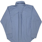 Age 8 Ralph Lauren Striped Shirt - Small Blue Cotton
