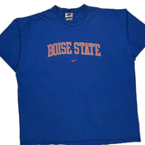 Boise State Nike College T-Shirt - 2XL Blue Cotton