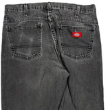 Dickies Jeans - 32W 30L Black Cotton