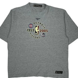 Detroit Pistons Reebok Nba T-Shirt - No Size Grey Cotton