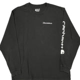 Loose Fit Carhartt Long Sleeve T-Shirt - XL Black Cotton