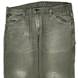 Dickies Carpenter Pants - 38W 29L Gray Cotton