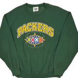 Packers Lee Sport Football Sweatshirt - XL Green Cotton