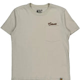 Carhartt T-Shirt - Medium Cream Cotton