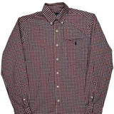 Ralph Lauren Checked Shirt - Small Blue Cotton