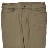 Unbranded Double Knee Cargo Pants - 38W 30L Khaki Cotton