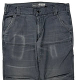 Carhartt Double Knee Carpenter Pants - 32W 32L Gray Cotton