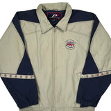 Tampa Bay Pro Player Track Jacket - Large Beige Polyester