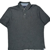Tommy Hilfiger Polo Shirt - XL Gray Cotton